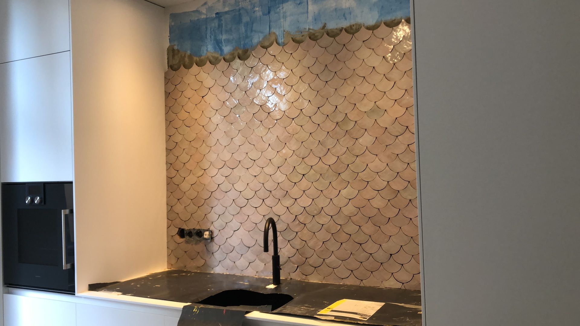 Zellige Gris Rose Poisson Echelles