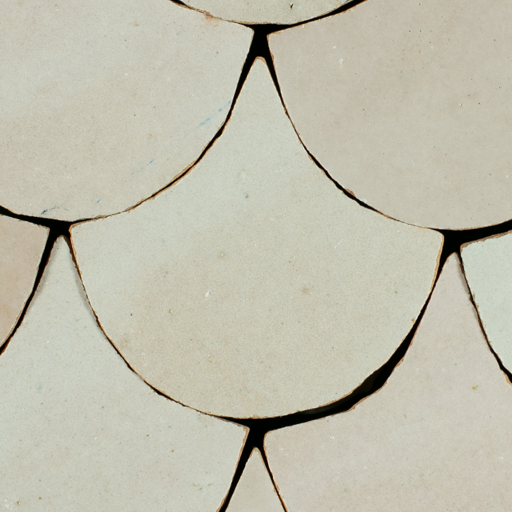 Zellige Gris Rose Poisson Echelles