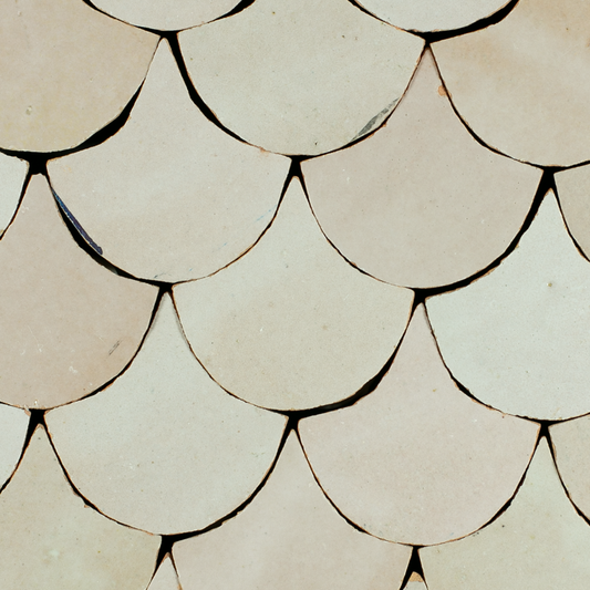 Zellige Gris Rose Poisson Echelles