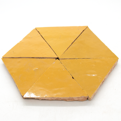 Zellige Jaune Triangle