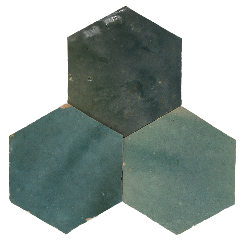 SAM Zellige Jean Hexagone