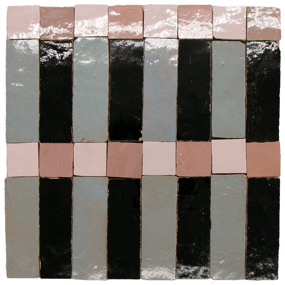 Zellige Metropole Bleu Noir