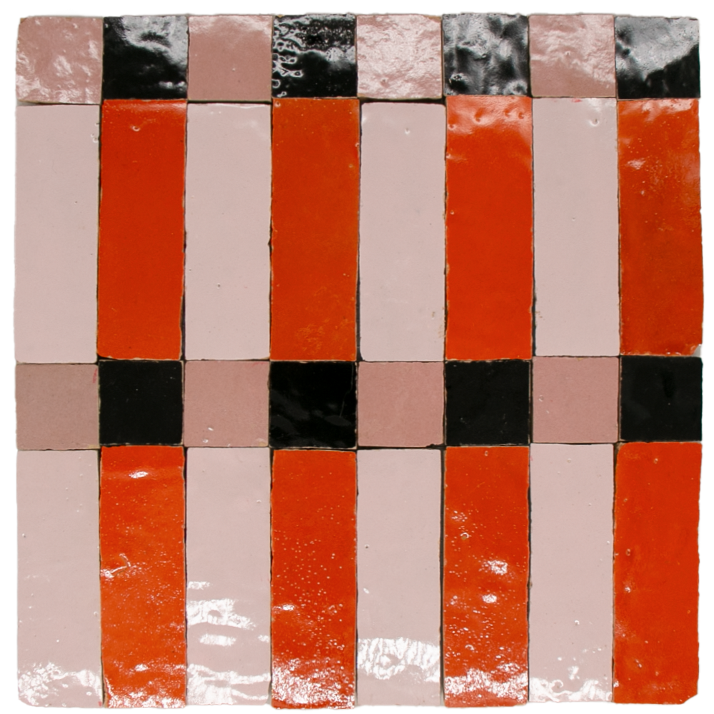 Zellige Metropole Rose Orange