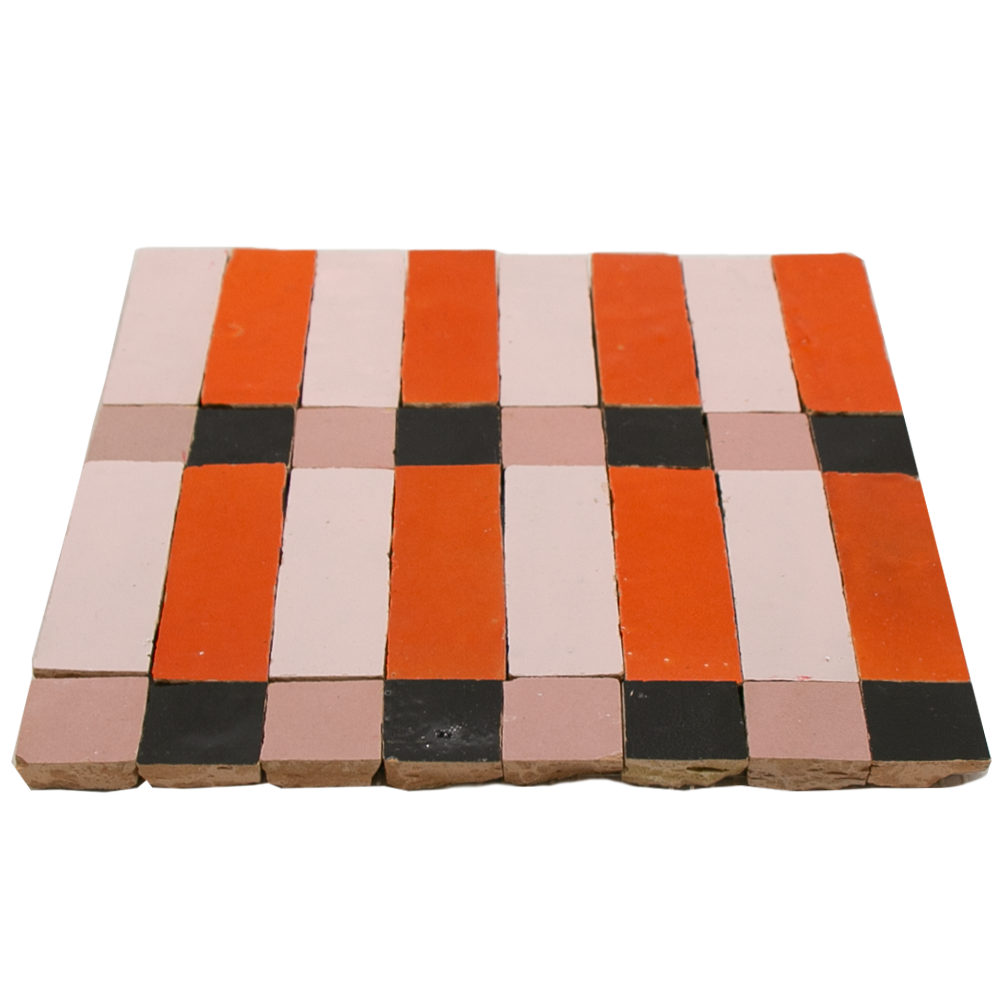 Zellige Metropole Rose Orange