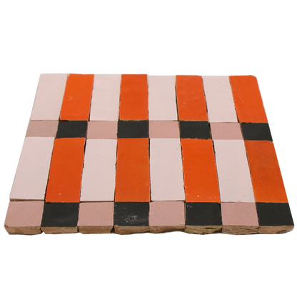 Zellige Metropole Rose Orange