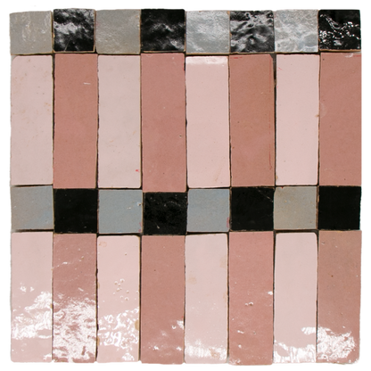Zellige Metropole Rose Rose