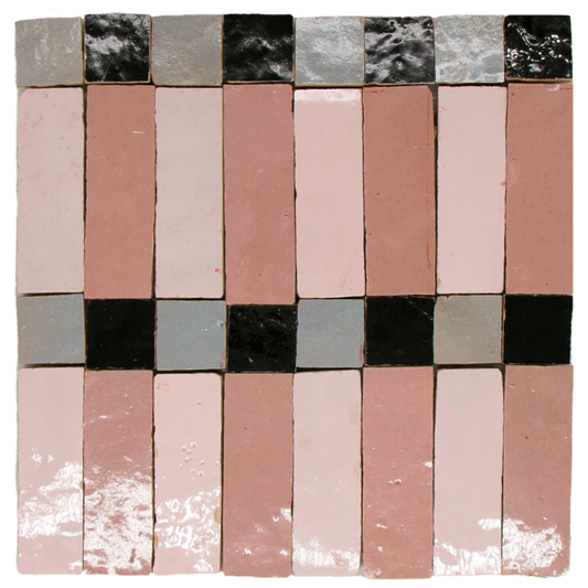 SAM Zellige Metropole Rose Rose