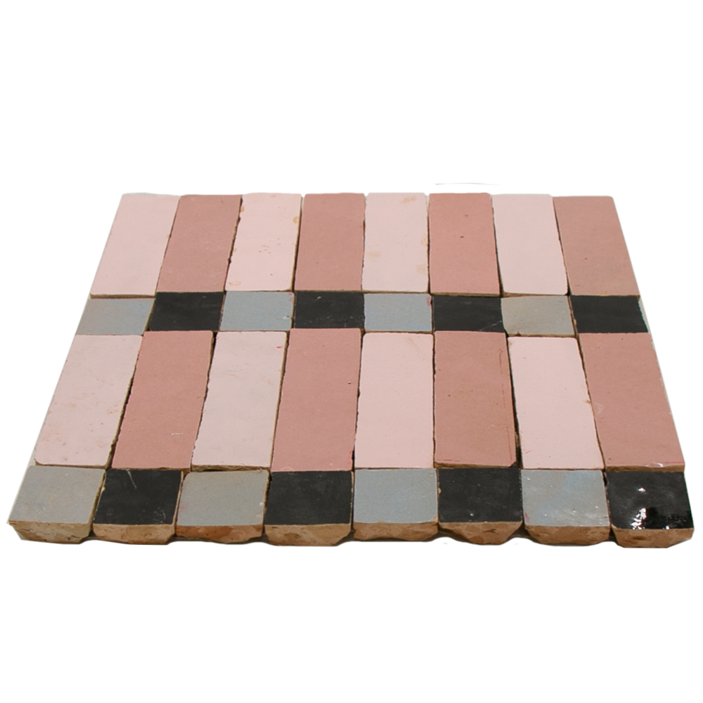 Zellige Metropole Rose Rose