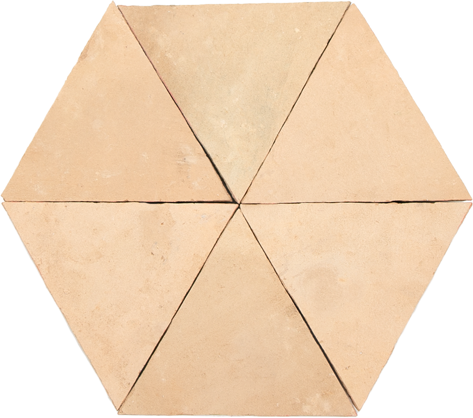 Zellige Naturel Triangle