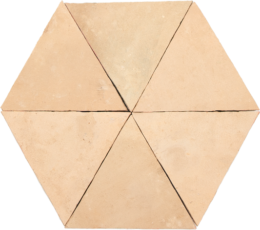 Zellige Naturel Triangle