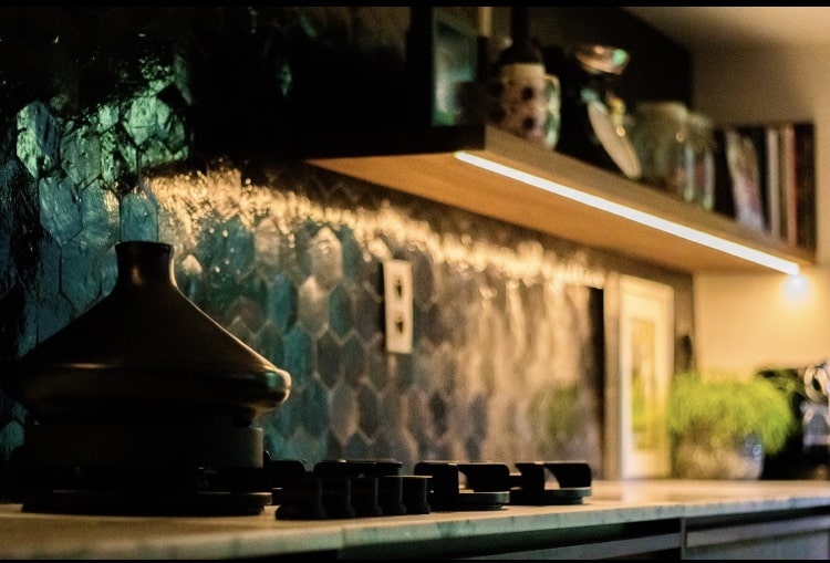 Zellige Noir Hexagone