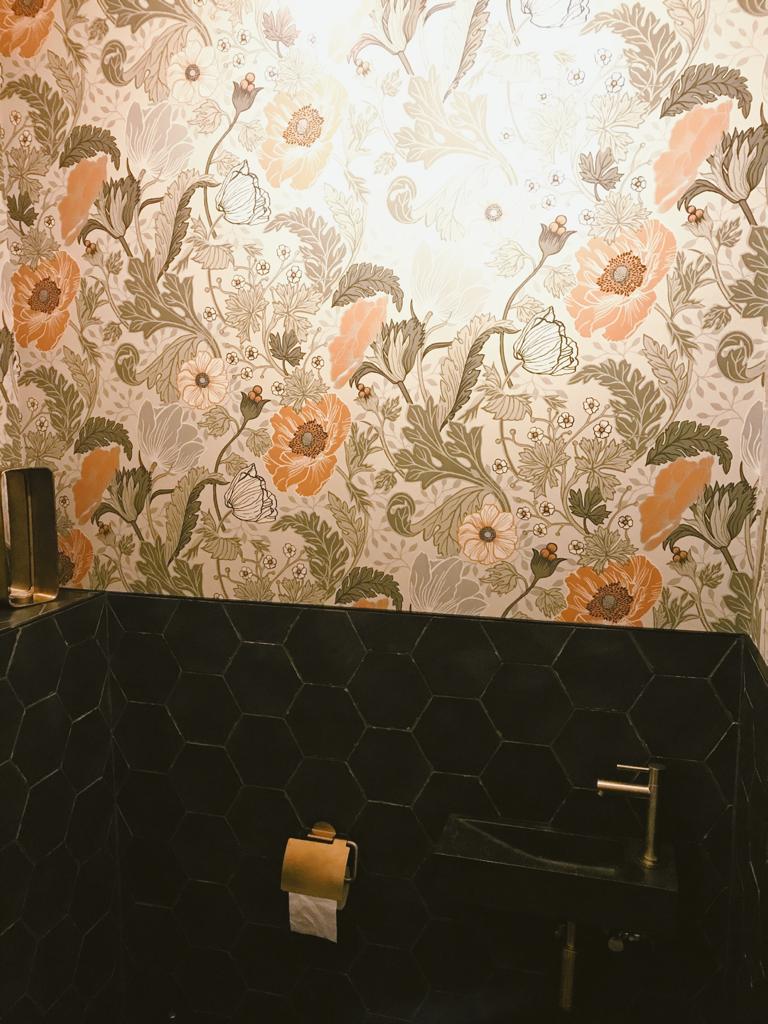 Zellige Noir Hexagone