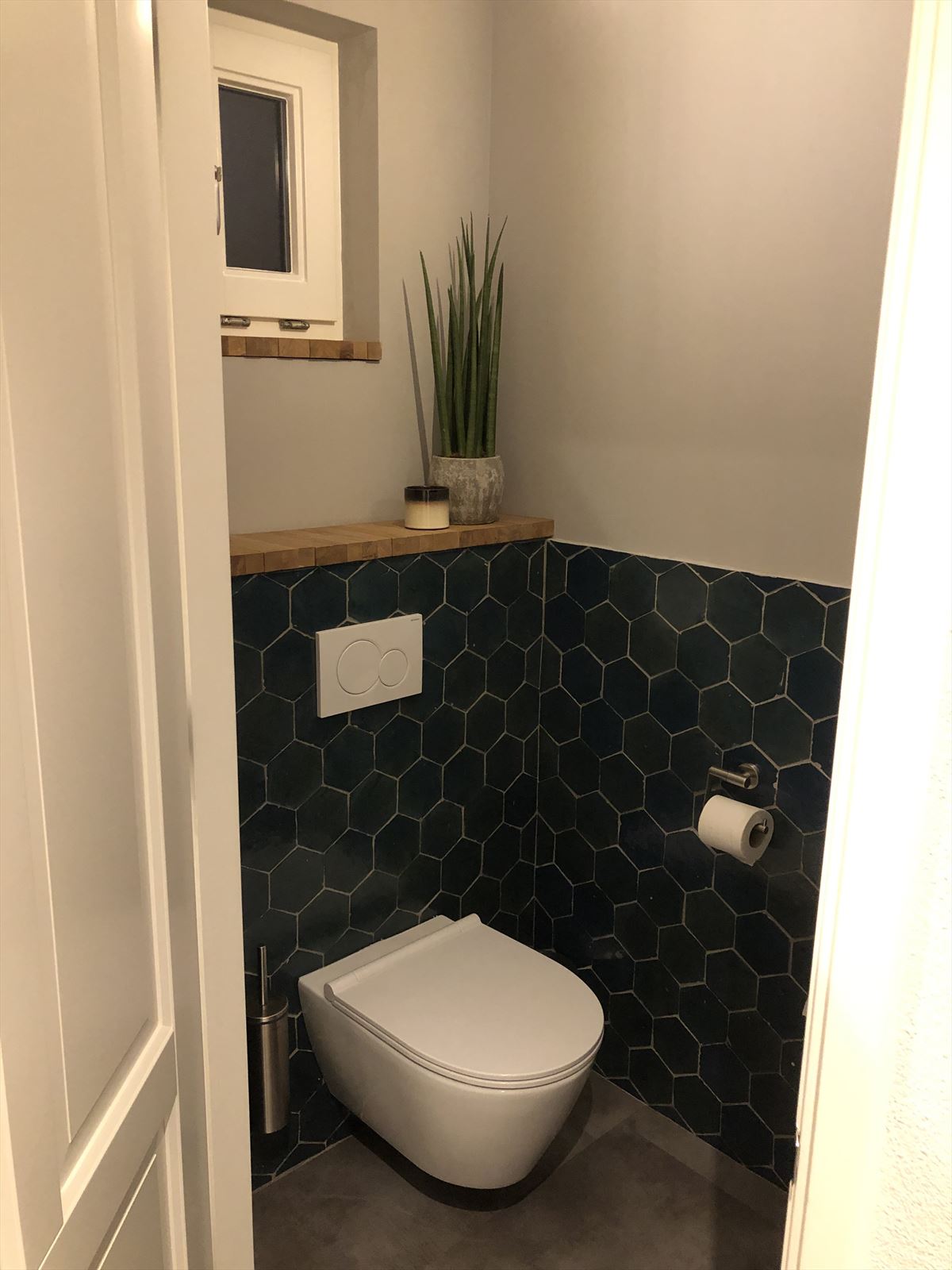 Zellige Noir Hexagone