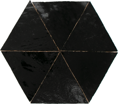 Zellige Noir Triangle