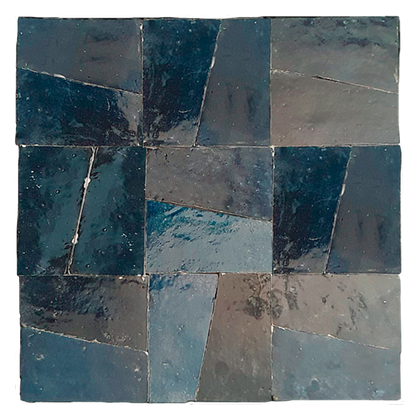 Zellige Bleu Nuit Oblique
