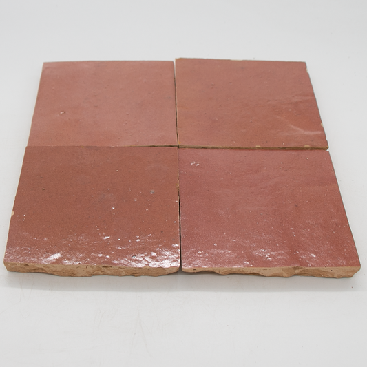 SAM Zellige Rose Rouge