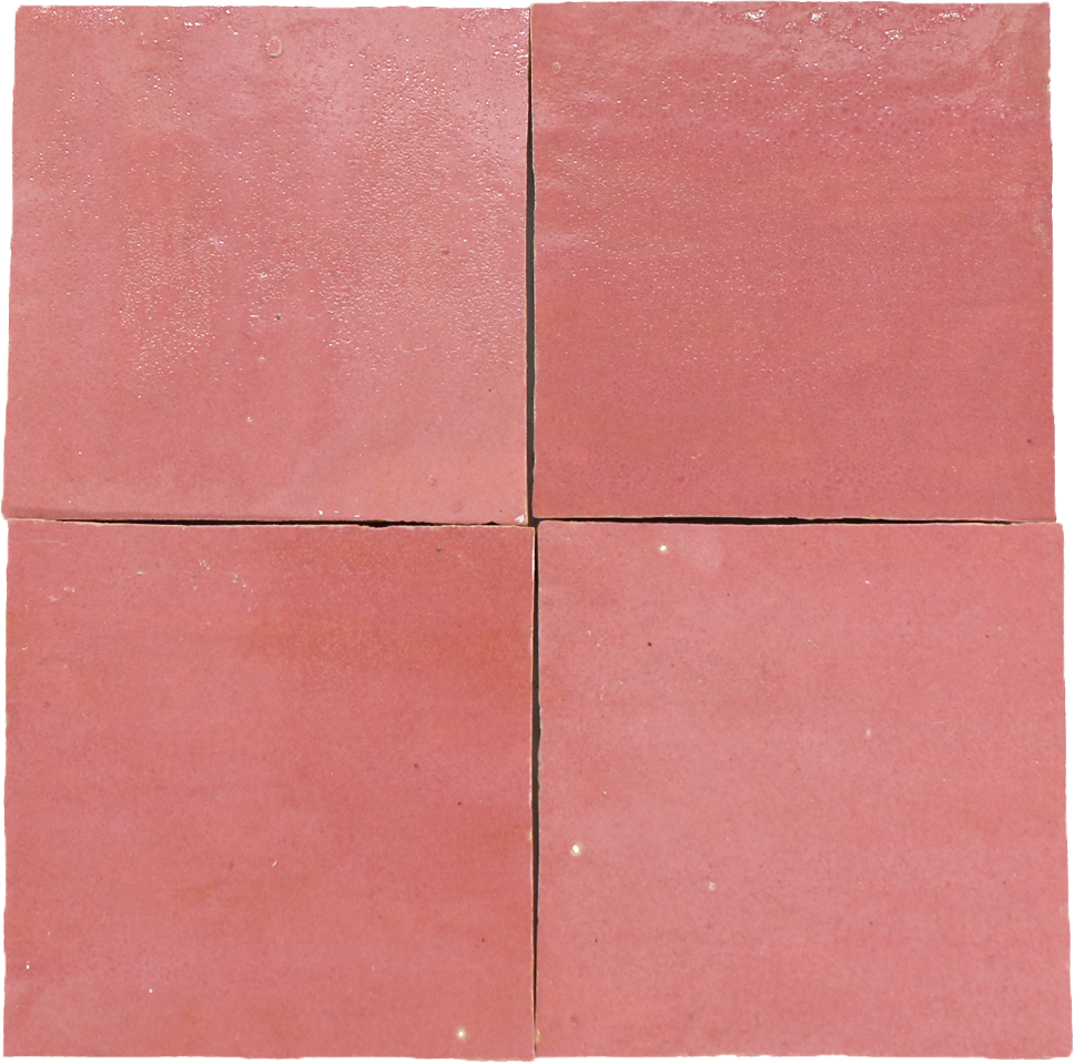 Zellige Rose Vieux