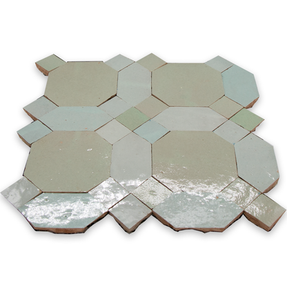 Zellige Vert Clair D'Art