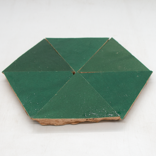 SAM Zellige Vert Foncee Triangle