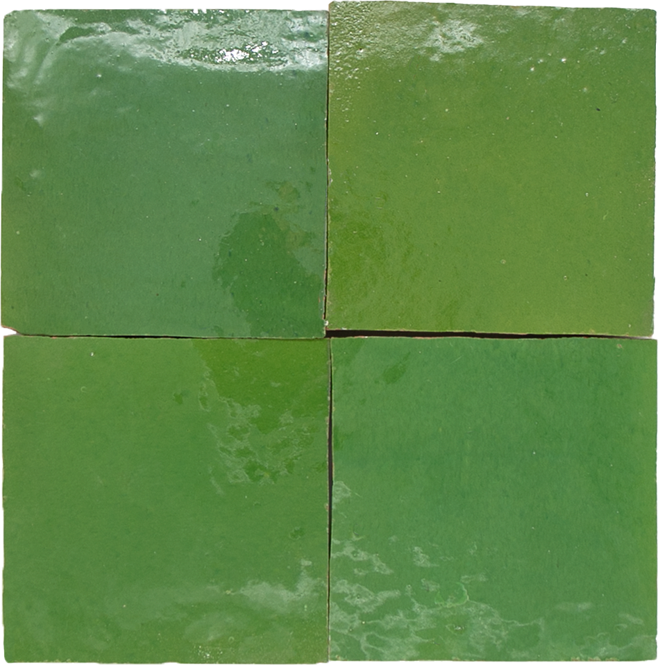 Zellige Vert Pomme