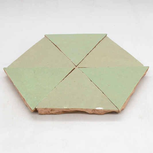 SAM Zellige Vert Vieux Triangle