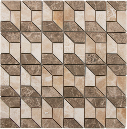 Mosaic 3D Cream Dark