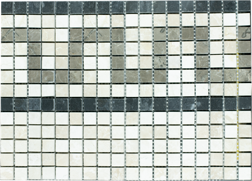 Mosaic Border Half Pattern Bottocino