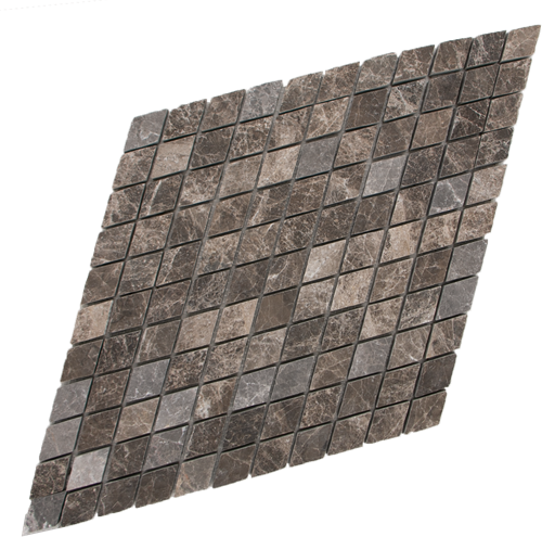 SAM Mosaic Diamond Emperador Dark