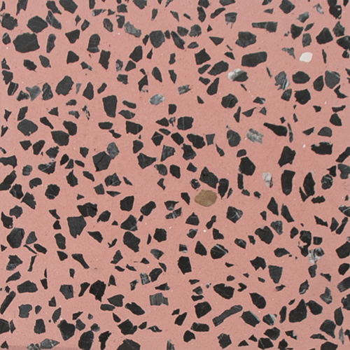 Granito Sweet Pink Black 14 x 14 cm