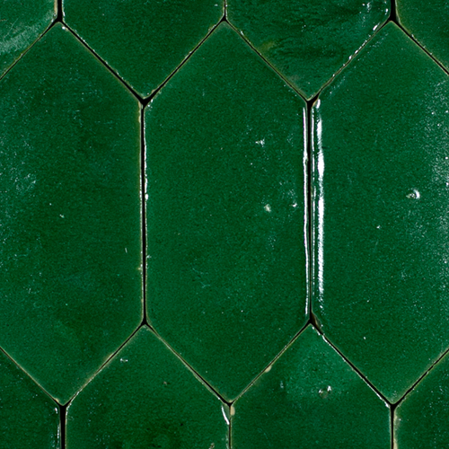 SAM Platta Vert Foncee Art Deco