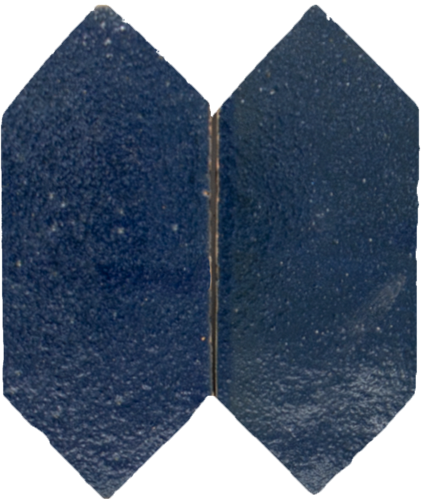 Platta Bleu Foncee Art Deco