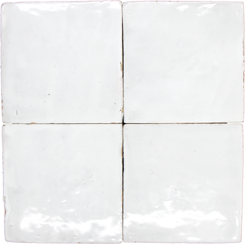 Platta Neige Blanc 10x10cm