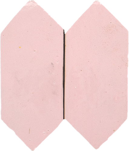 Platta Pastel Rose Art Deco