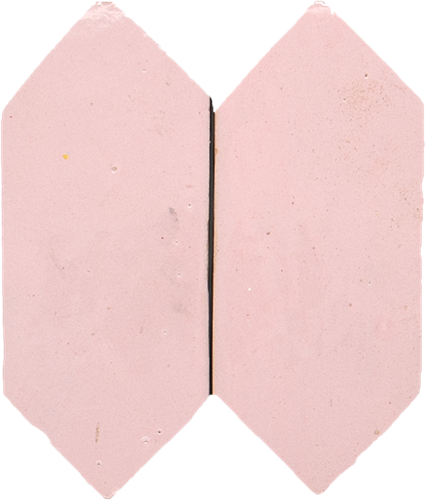 SAM Platta Pastel Rose Art Deco