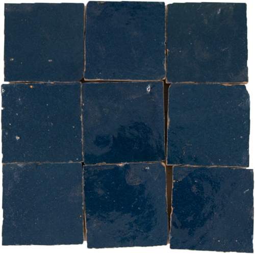 Zellige Bleu Marine 5x5cm