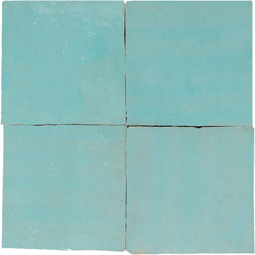 Zellige Bleu Celeste Mat 10x10cm