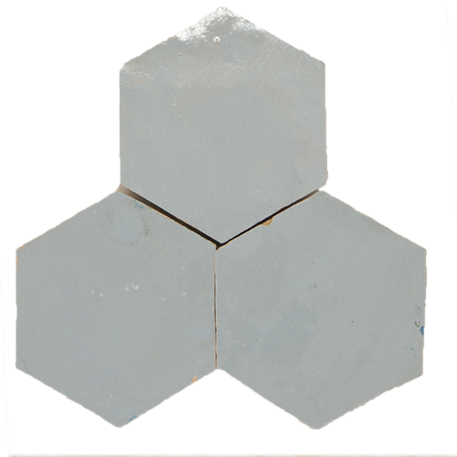 SAM Zellige Ciment Hexagone