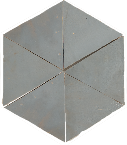 SAM Zellige Ciment Triangle