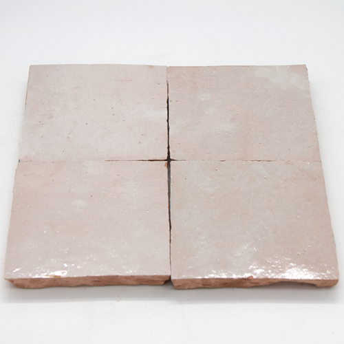 SAM Zellige Gris Rose 10x10cm