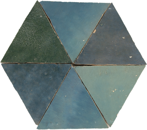 SAM Zellige Jean Triangle