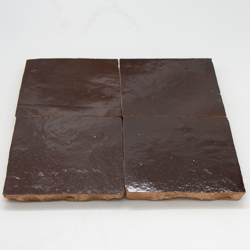 SAM Zellige Marron 10x10cm