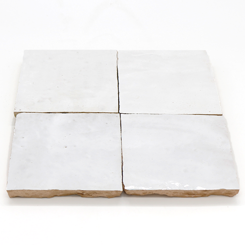 SAM Zellige Neige Blanc 10x10cm