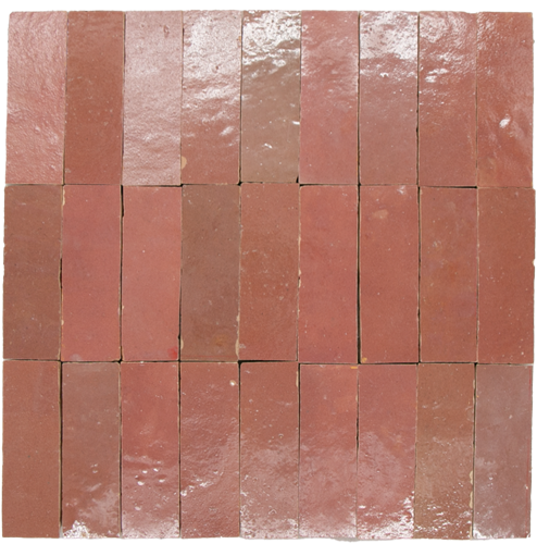 Zellige Rose Rouge KitKat
