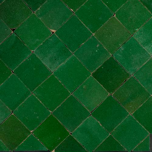 Zellige Vert Foncee 5x5cm
