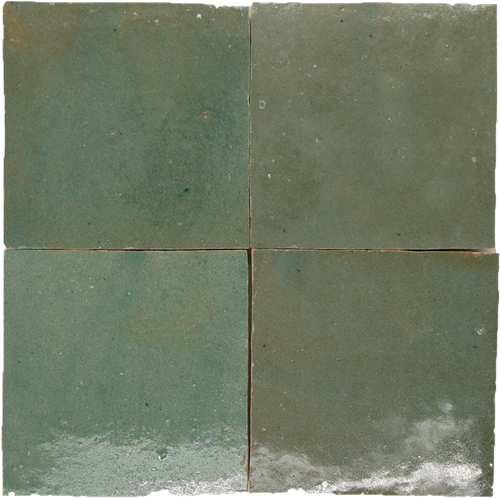 Zellige Vert Gris 10x10cm