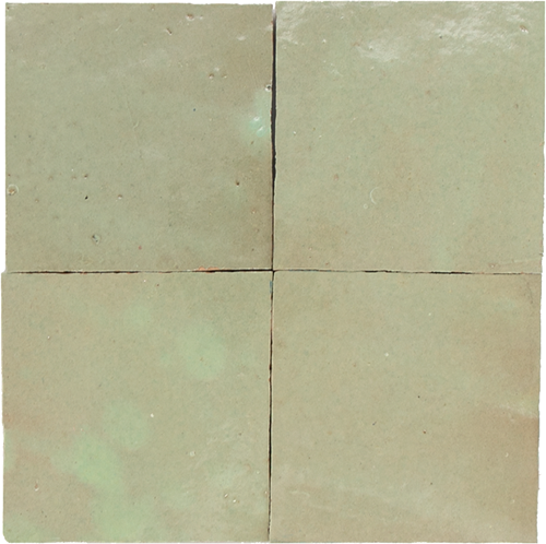 Zellige Vert Vieux 5x5cm